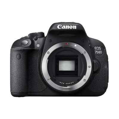 (Open Box) Canon EOS 750D 24.2MP Digital SLR Camera - Black (Body Only)