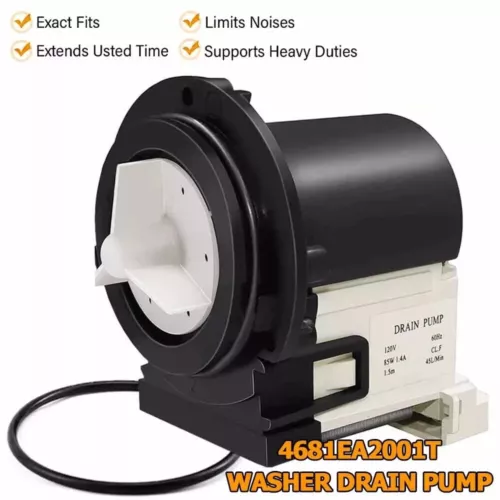 Washer Drain Pump Motor Replacement For LG Kenmore Washers Machine 4681EA2001T