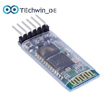 10PCS Wireless Serial 6 Pin Bluetooth RF Transceiver Module HC-05 RS232