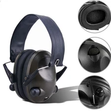 Ear Muffs Foldable Noise Reduction Hearing Protection Gun Hunting Shooting Range