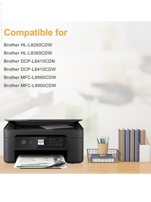 Toner Experte Brother TN423 TN421 Toner Cartridge Vervanging voor TN-423 TN- 421 voor HL-L8260CDW HL-L8360CDW DCP-L8410CDW MFC-L8690CDW MFC-L8900CDW MFC-L9570CDW Printer 4 Pack