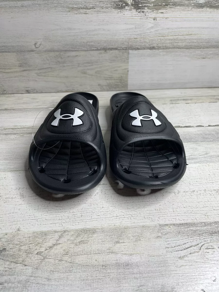 under armour mens locker lv slide sandal