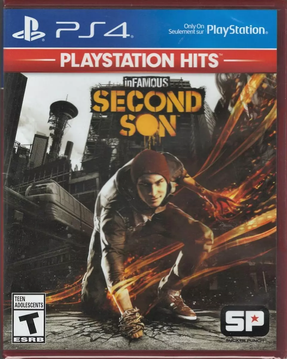 inFAMOUS: Second Son - PlayStation Hits, Sony, PlayStation 4, 711719523253  