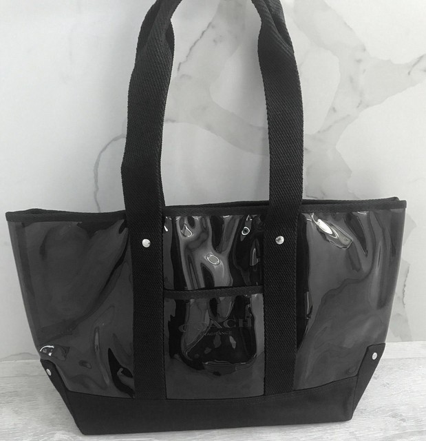 coach clear handbags