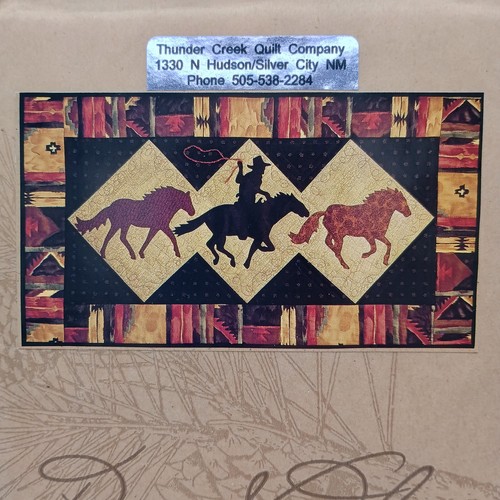 TWO Applique Patterns ROUNDUP & COWBOY CORRAL by Mckenna Ryan Pine Needles 1999 - Picture 6 of 10