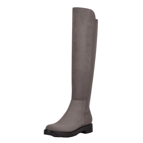Lane Women's 8.5 B Black Lexington Over The Knee Suede Western