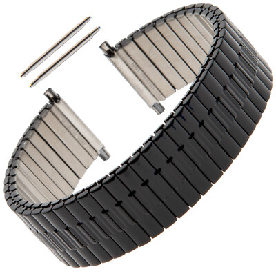 Gilden Gents Expansion Metal 20-24mm Wide Stainless Steel Watch Band 552W 