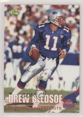 1995 Classic NFL Draft Drew Bledsoe #106 0p6