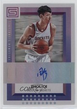 2017-18 Panini Status Freshman Signatures Zhou Qi #FS-ZQV Auto 0s5s