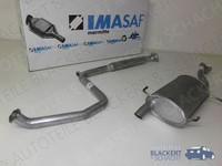 Imasaf Auspuffset Mitteltopf+Endtopf für Primera 2.0 16V+2.0 GT 1990-1993