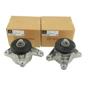 OEM 2pc Engine Mounts For Mercedes W167 GLE300 GLE350 2.0T 1672406600 1672405100
