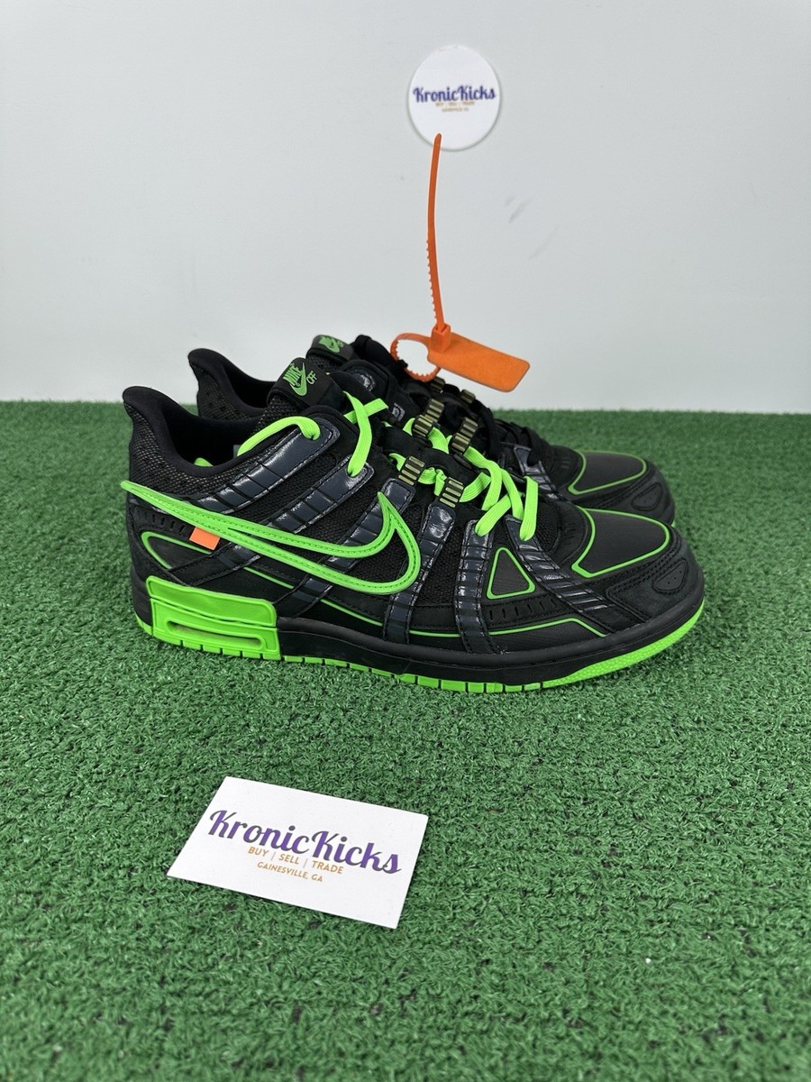 Size 12 - Nike Air Rubber Dunk x Off-White Low Green Strike Size 12 - Nike Air Rubber Dunk x Off-White Low Green Strike