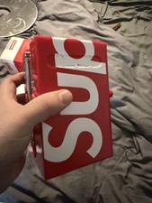 Supreme Tivoli Audio Pal BT Bluetooth Speaker Red SS18 Radio FM AM