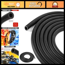 High Pressure 3/8" Fuel Line Hose 20FT - NBR Rubber, Push Lock, 300PSI for Engin