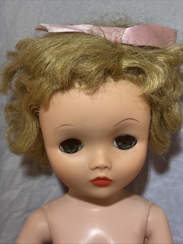 1950's Dollikin UNEEDA 2S 19" Fashion Doll Sleepy Eyes Jointed Fully Articulated - Picture 3 of 17