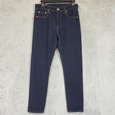Levis Premium 510 Jeans Mens 30 Blue Dark Wash Skinny Stretch Denim Pants