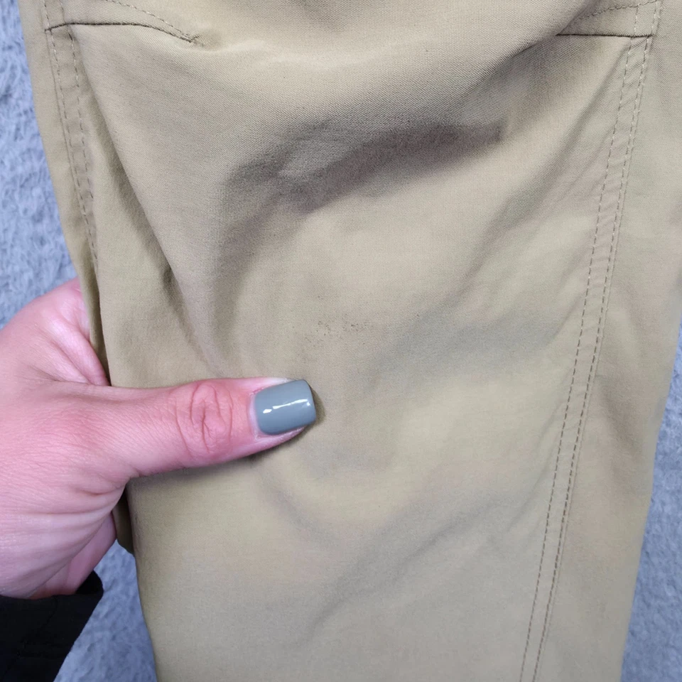 Pantalones cargo Eddie Bauer para hombre 34x32 bronceados primera ascensión reforzados rodilla senderismo deporte Foto 4 de 4