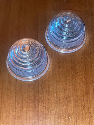 2x Kunststoff-Gläser LUCAS L594 (klar) Austin Healey BN4 ,BN6, BN7 ,BT7 ,BJ8