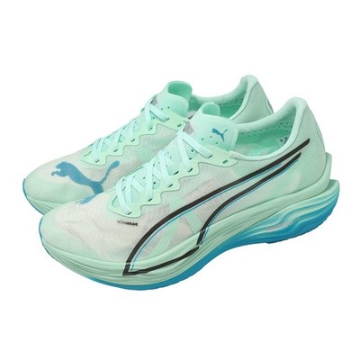Puma Deviate Nitro Elite 3 Green Black Men Racing Running Shoes 309809-07