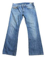Diesel men's vintage Zathan 008AT bootcut jeans low rise - VGC - W32 L30