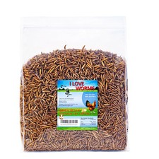 5 LB Dried Black Soldier Fly Larvae Natural NonGMO Chicken Bird Treat Feed