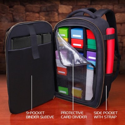 ENHANCE MTG Backpack Playing Card Case - Card Game Backpack Card