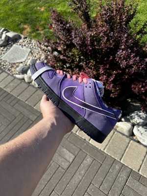 Size 11.5 - Nike Concepts x Dunk SB Special Box Low Purple Lobster