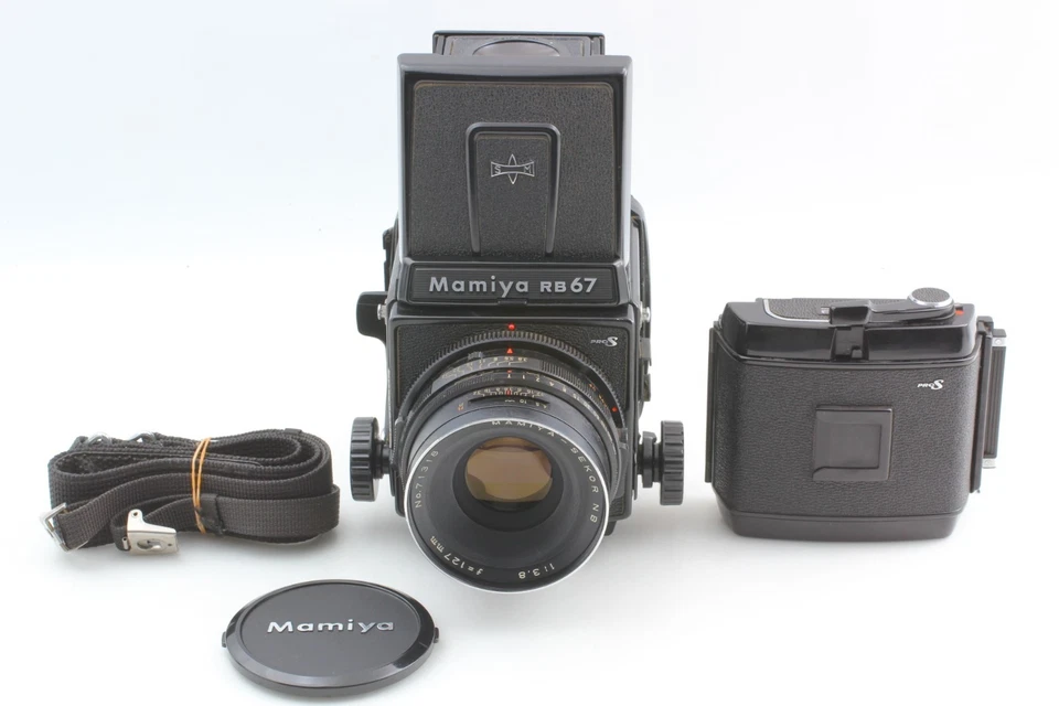【ПОЧТИ КАК НОВЫЙ】Объектив Mamiya RB67 Pro S Sekor NB 127 мм f3.8 120 из Японии - Изображение 2 из 4