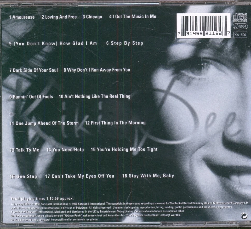 Kiki Dee Amoureuse CD UK Spectrum Music (2) 1996 5521162 - Bild 2 von 3
