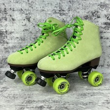 Sure Grip Boardwalk Roller Skates Key Lime Green Size Men's 7 - Women's 8-8.5 Sure Grip Boardwalk Roller Skates Key Lime Green Size Men's 7 - Women's 8-8.5 - Image 1
