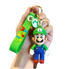 Donkey Kong, Yoshi, And Luigi Keychain The Perfect Charm for Your Accessories.