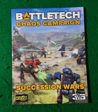 BattleTech: Chaos Campaign: Succession Wars Catalyst Game Labs FASA Wargames SPI