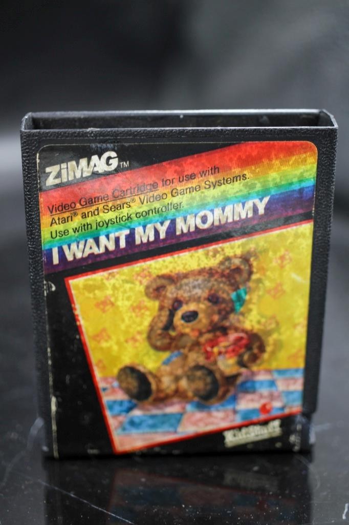 RARE Atari 2600 I Want My Mommy Game Cartridge (Clean Contacts) Video Game Cart