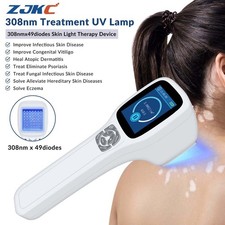 Handheld 308nm UVB Light Therapy for Adults  Kids Skin Disorders 49 Diodes