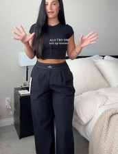 ALO YOGA SUIT UP TROUSERS SET