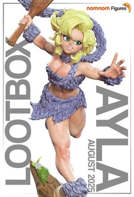 Ayla (Chrono Trigger) 3D gedruckter Modellbausatz