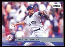 2002 TOPPS STADIUM CLUB #99 MARIANO RIVERA YANKEES BASE NM FRONT & BACK PICS