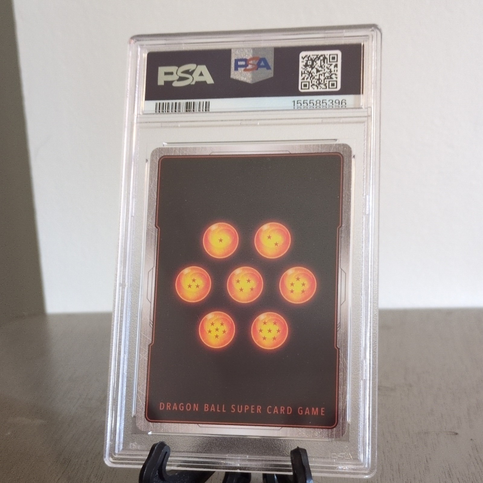 Bandai Dragon Ball Super SS4 Goku (Mini) C/P SCR Foil Battle BT28-148 PSA 10 view 2