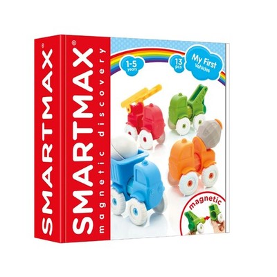 SmartMax Mein Erstes Fahrzeuge - Kinder Magnetisch Spielzeug Lkws Und Feuer