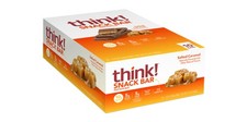 Think!, Bar Salted Caramel Box 10 Count, 1.41 10 Count (Pack of 1), Multi
