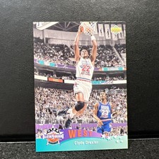1992-93 Upper Deck - All-Star Clyde Drexler #438