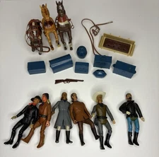 Vintage 70s Legends of the West 1975 Action Figure Lot - Carolina Empire Toys