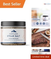 Steak Salt  Spice Blend Non-GMO 4 oz Gourmet Seasoning for Grilling  Cooking