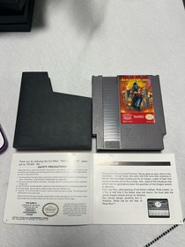 NES Ninja Gaiden, 1989, Tested, Original Owner, Cartridge/Sleeve/Manual