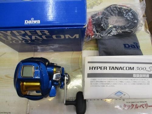 Daiwa HYPER TANACOM 500 S Electric Reel Big Game w/ Cable,Box Near