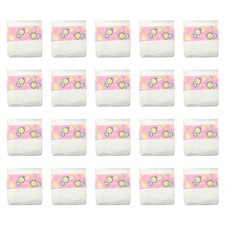 CHAREX Reborn Baby Doll Diapers - 20 Pieces Pack Newborn Diapers, Doll