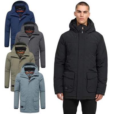 Stone Harbour Herren Winterparka Winter Herbst Jacke Parka warm gefüttert B779