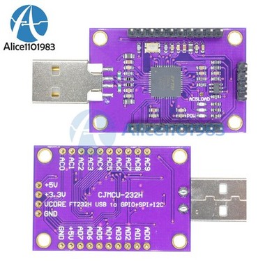 CJMCU FT232H High-Speed Multifunction USB to JTAG UART/ FIFO SPI/ I2C Module *mc