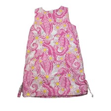 Lilly Pulitzer Seahorse Daisies Shift Dress