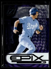 2005 Donruss Zenith Epix Purple Game George Brett 237/250 Kansas City Royals